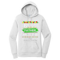 Black Father Matter Father's Day Juneteenth Africa Black Dad Women's Pullover Hoodie