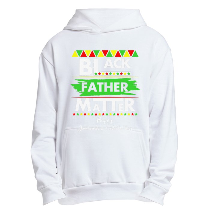 Black Father Matter Father's Day Juneteenth Africa Black Dad Urban Pullover Hoodie