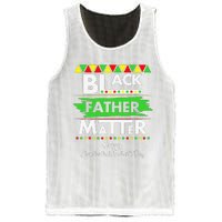 Black Father Matter Father's Day Juneteenth Africa Black Dad Mesh Reversible Basketball Jersey Tank