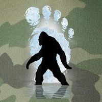 Bigfoot Footprint Moon Light Funny Sasquatch Legacy Tie Dye Trucker Hat