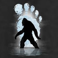 Bigfoot Footprint Moon Light Funny Sasquatch Tumbler