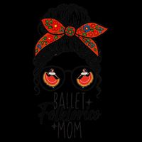 Ballet Folklorico Mom Messy Bun Mexican Dance Lover City Backpack