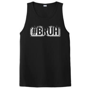 Bruh Funny Meme Saying Brother Greeting Gifts PosiCharge Competitor Tank