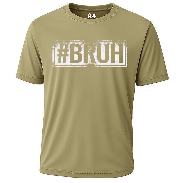 Bruh Funny Meme Saying Brother Greeting Gifts Cooling Performance Crew T-Shirt