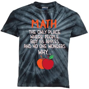 Best Funny Math Teacher Joke Humor Science Fun Math Pun Kids Tie-Dye T-Shirt