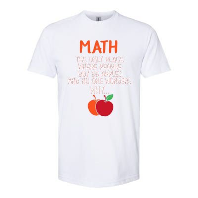 Best Funny Math Teacher Joke Humor Science Fun Math Pun Softstyle CVC T-Shirt