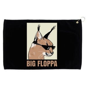 Big Floppa Meme Cat Caracal Cool Funny Cats Caracals Lover Grommeted Golf Towel