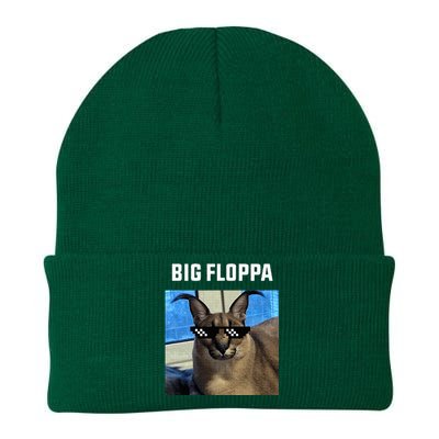 Big Floppa Meme Cat Knit Cap Winter Beanie