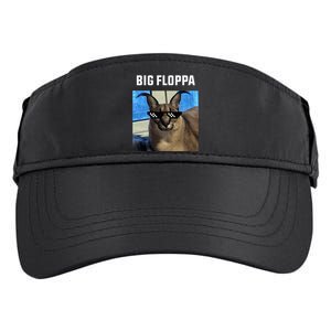 Big Floppa Meme Cat Adult Drive Performance Visor