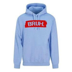 Bruh Funny Meme Unisex Surf Hoodie