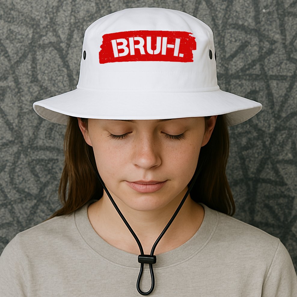 Bruh Funny Meme Bucket Hat