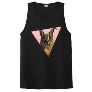 Big Floppa Meme Funny Cat PosiCharge Competitor Tank