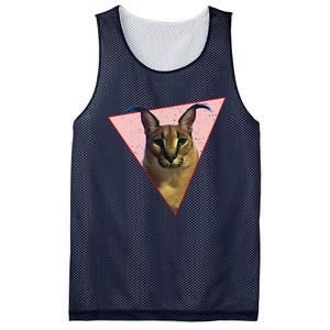 Big Floppa Meme Funny Cat Mesh Reversible Basketball Jersey Tank