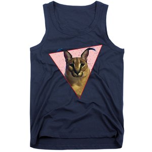 Big Floppa Meme Funny Cat Tank Top