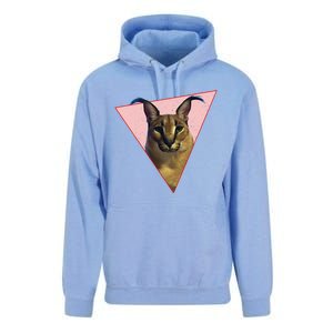 Big Floppa Meme Funny Cat Unisex Surf Hoodie