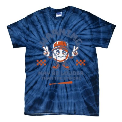 Baseball For Mom Baseball Gift Baseball Fan Tie-Dye T-Shirt