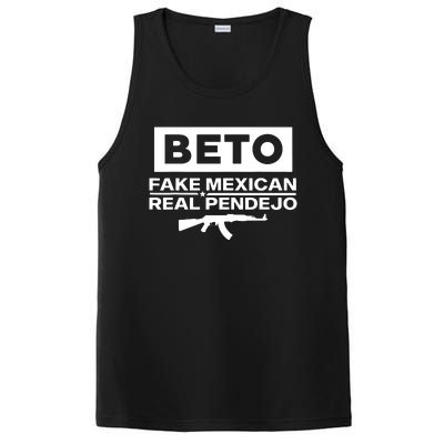 Beto Fake Mexican Real Pendejo PosiCharge Competitor Tank