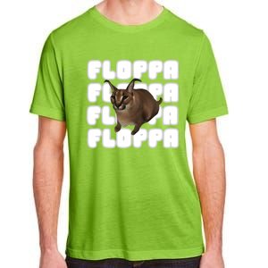 Big Floppa Meme Cat Gift Adult ChromaSoft Performance T-Shirt