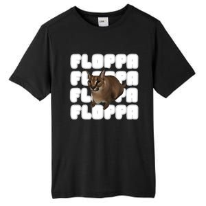 Big Floppa Meme Cat Gift Tall Fusion ChromaSoft Performance T-Shirt