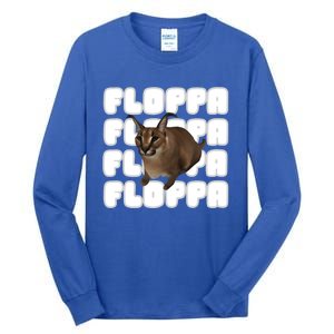 Big Floppa Meme Cat Gift Tall Long Sleeve T-Shirt