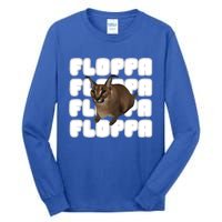 Big Floppa Meme Cat Gift Tall Long Sleeve T-Shirt