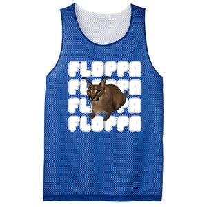 Big Floppa Meme Cat Gift Mesh Reversible Basketball Jersey Tank