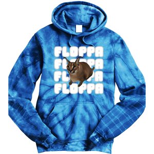 Big Floppa Meme Cat Gift Tie Dye Hoodie