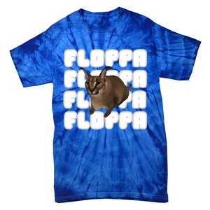 Big Floppa Meme Cat Gift Tie-Dye T-Shirt