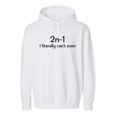 Best Funny Math Teacher Joke Humor Science Fun Math Pun Garment-Dyed Fleece Hoodie