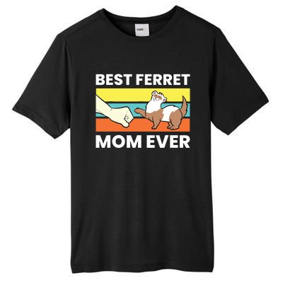 Best Ferret Mom Ever Love Ferret Tall Fusion ChromaSoft Performance T-Shirt