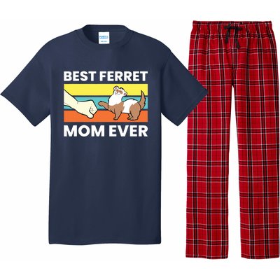 Best Ferret Mom Ever Love Ferret Pajama Set