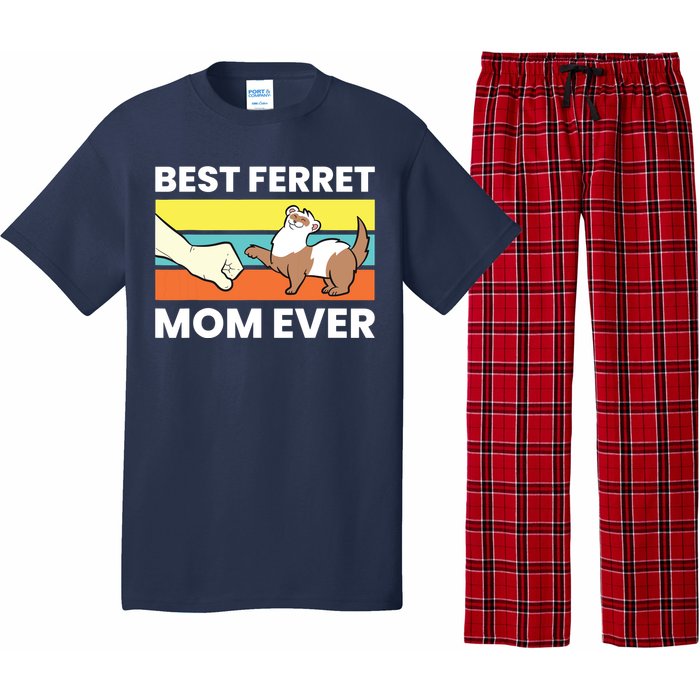 Best Ferret Mom Ever Love Ferret Pajama Set