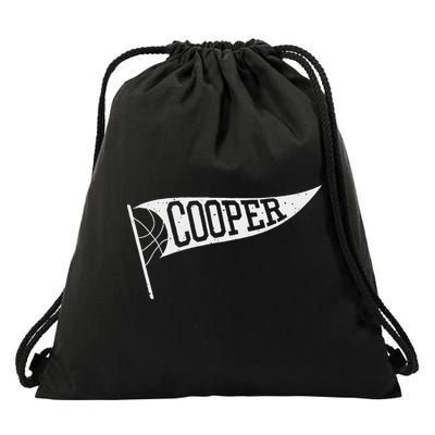 Basketball Fan Merch Cooper Flag Drawstring Bag