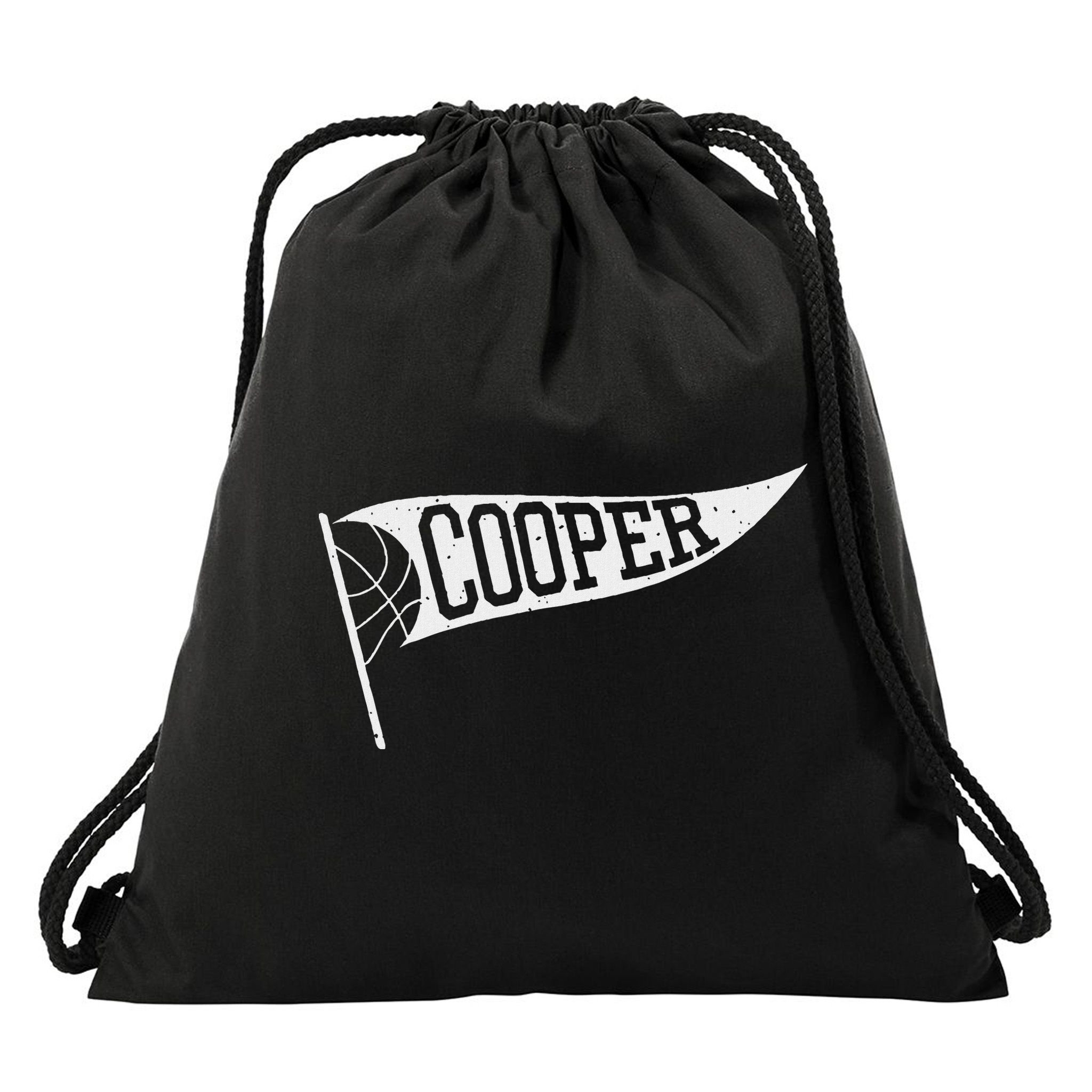 Basketball Fan Merch Cooper Flag Drawstring Bag