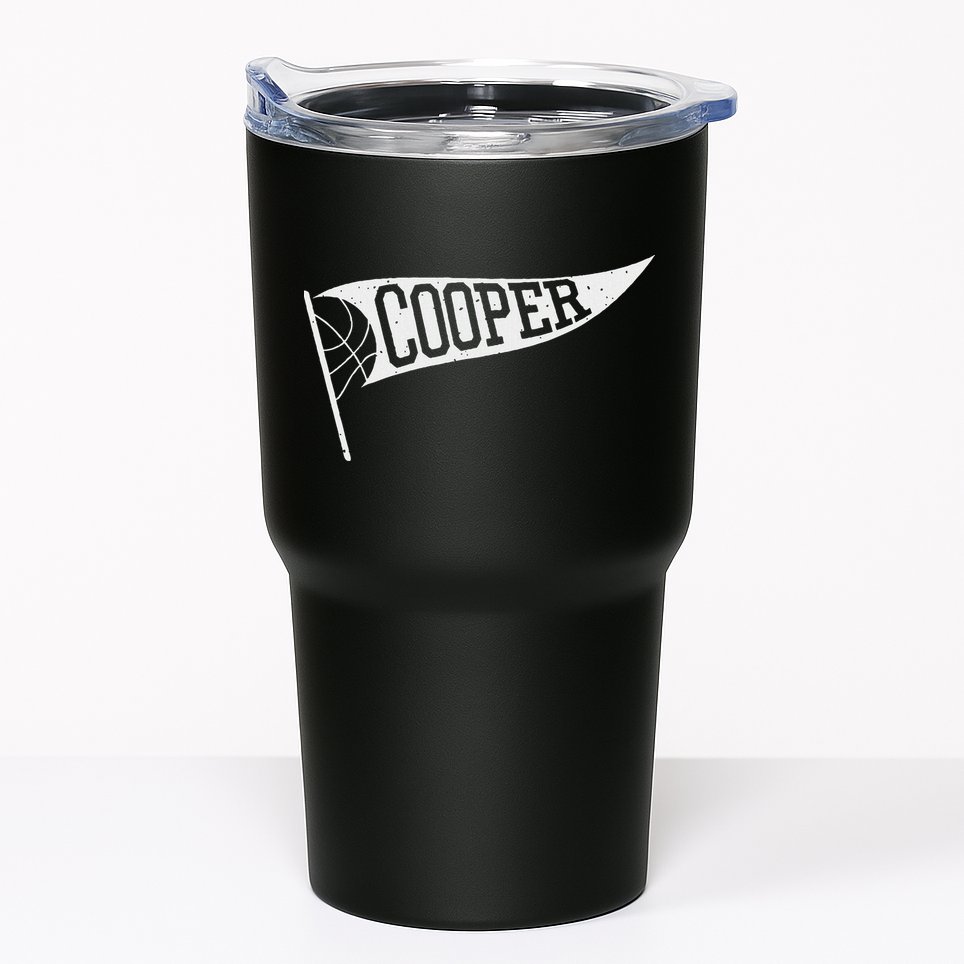 Basketball Fan Merch Cooper Flag Tumbler
