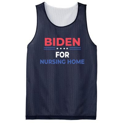 Biden For Nursing Home Mesh Reversible Basketball Jersey Tank