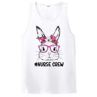 Bunny Face Nurse Tie Dye Glasses Easter Day PosiCharge Competitor Tank