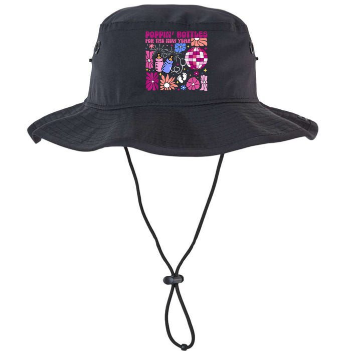 Boho Floral Nicu Crew Nurse Poppin Bottles For The New Year Legacy Cool Fit Booney Bucket Hat