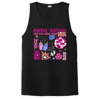 Boho Floral Nicu Crew Nurse Poppin Bottles For The New Year PosiCharge Competitor Tank