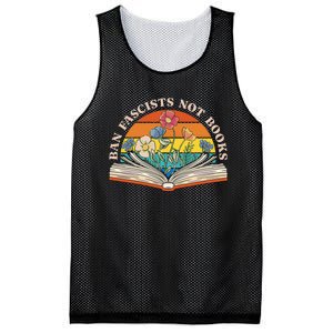 Ban Fascists Not Books Mesh Reversible Basketball Jersey Tank