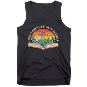 Ban Fascists Not Books Tank Top