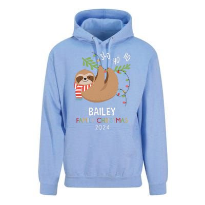 Bailey Family Name Gift Bailey Family Christmas Unisex Surf Hoodie