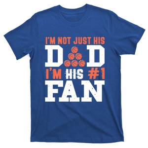 Basketball Father Number 1 Fan Gift Basketball Dad Gift T-Shirt