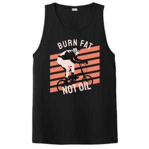 Burn Fat Not Oil PosiCharge Competitor Tank