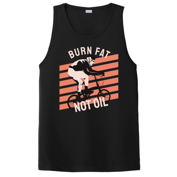 Burn Fat Not Oil PosiCharge Competitor Tank