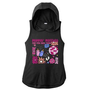 Boho Floral Nicu Crew Nurse Poppin Bottles For The New Year Ladies PosiCharge Tri-Blend Wicking Draft Hoodie Tank