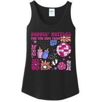 Boho Floral Nicu Crew Nurse Poppin Bottles For The New Year Ladies Essential Tank