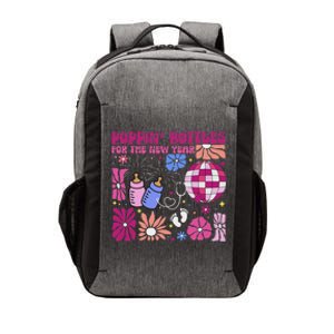 Boho Floral Nicu Crew Nurse Poppin Bottles For The New Year Vector Backpack