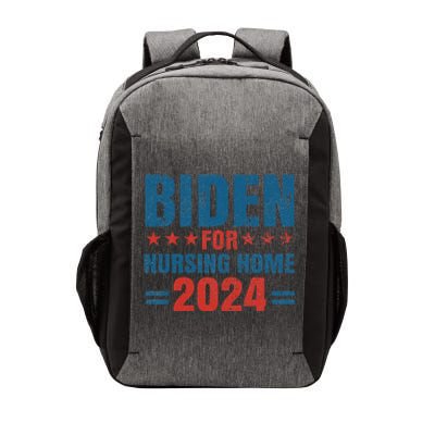 Biden for Nursing Home 2024 Pro Trump 2024 Election Costume Vector Backpack