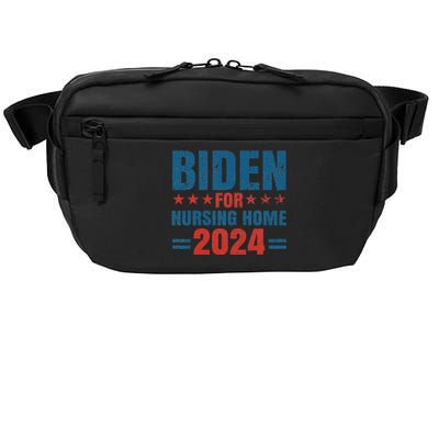 Biden for Nursing Home 2024 Pro Trump 2024 Election Costume Crossbody Pack